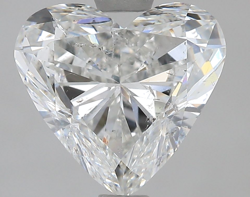 2.0 carat G-SI2 Natūralus Heart Deimantas (1)