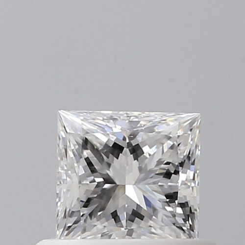 0.5 carat E-VS2 Natūralus Princess Deimantas (1)