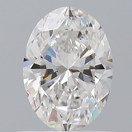 0.61 carat E-VVS2 Natūralus Oval Deimantas (1)