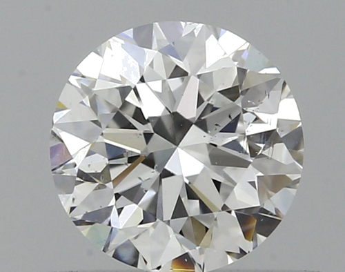 0.5 carat E-SI2 Very Good cut Natūralus Round Deimantas (1)
