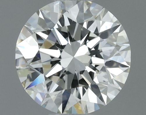 0.5 carat K-VVS2 Excellent cut Natūralus Round Deimantas (1)