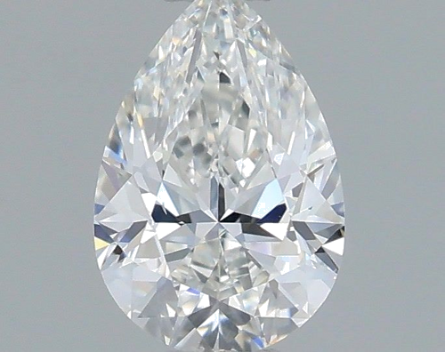 0.4 carat G-VS2 Natūralus Pear Deimantas (1)