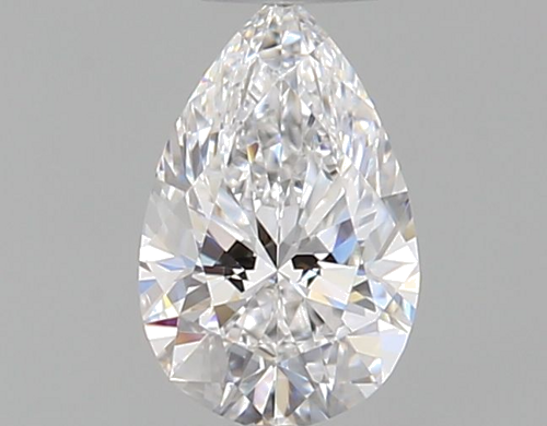 0.3 carat D-VS1 Natūralus Pear Deimantas (1)
