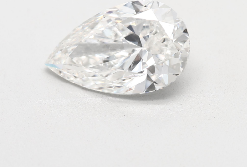 3.5 carat H-SI1 Natūralus Pear Deimantas (1)