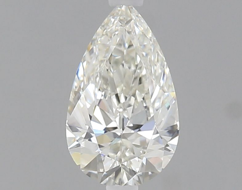 0.5 carat I-VVS2 Natūralus Pear Deimantas (1)