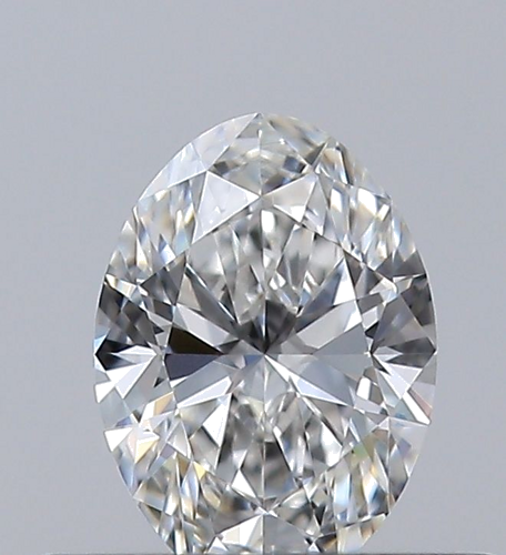 0.33 carat G-IF Natūralus Oval Deimantas (1)