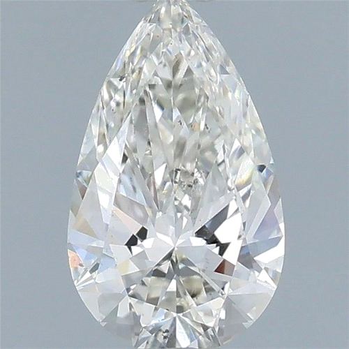 0.53 carat I-SI2 Natūralus Pear Deimantas (1)