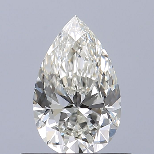 0.53 carat I-VVS1 Natūralus Pear Deimantas (1)