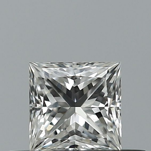 0.35 carat F-VVS1 Natūralus Princess Deimantas (1)