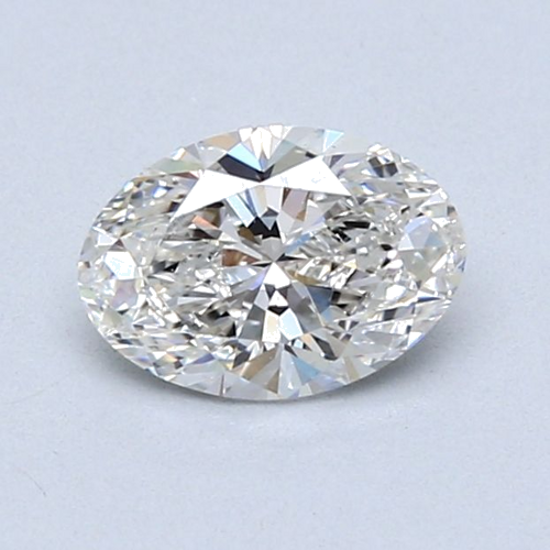 0.8 carat H-VS2 Natūralus Oval Deimantas (1)