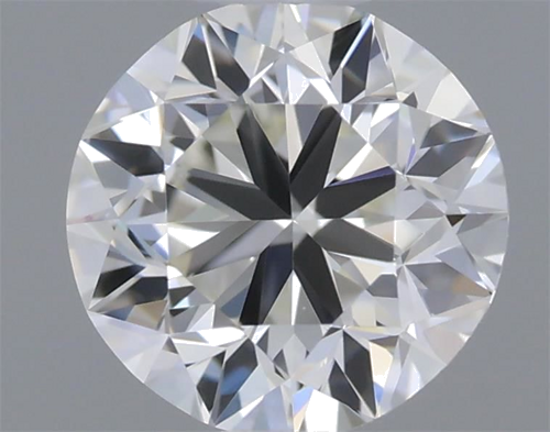 0.5 carat I-VVS2 Very Good cut Natūralus Round Deimantas (1)