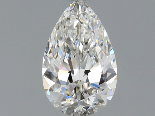 0.57 carat G-VS1 Natūralus Pear Deimantas (1)