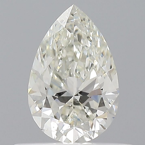 0.5 carat J-SI1 Natūralus Pear Deimantas (1)