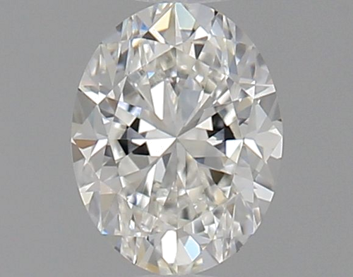 0.5 carat G-VS2 Natūralus Oval Deimantas (1)