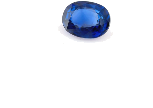 0.58 carat BLUE Oval Safyras (1)