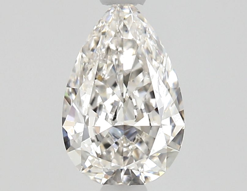 0.52 carat G-VVS2 Natūralus Pear Deimantas (1)