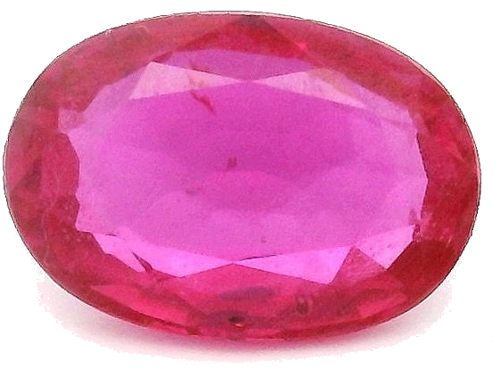 0.58 carat RED Oval Rubinas (1)