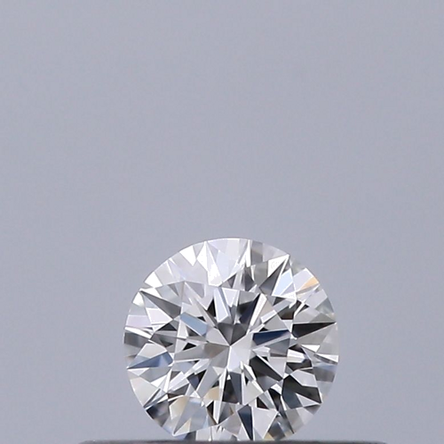 0.18 carat D-VVS1 Excellent cut Natūralus Round Deimantas (1)