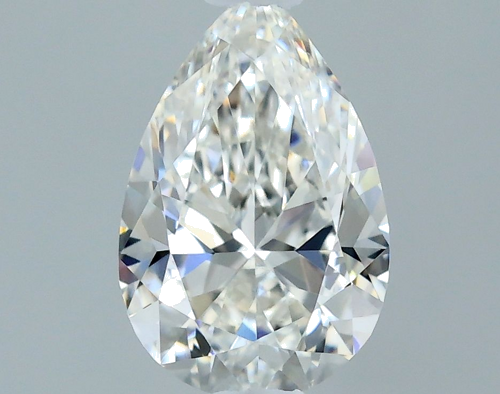 0.4 carat H-VVS2 Natūralus Pear Deimantas (1)
