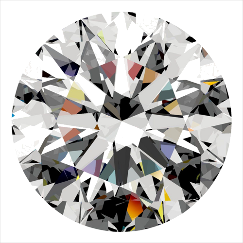 0.34 carat G-VS2 Excellent cut Natūralus Round Deimantas (1)