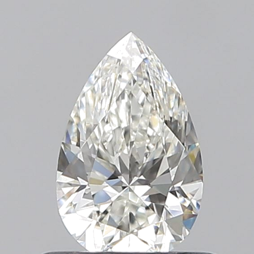 0.53 carat H-VVS1 Natūralus Pear Deimantas (1)
