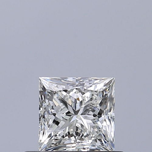 0.55 carat G-VVS2 Natūralus Princess Deimantas (1)