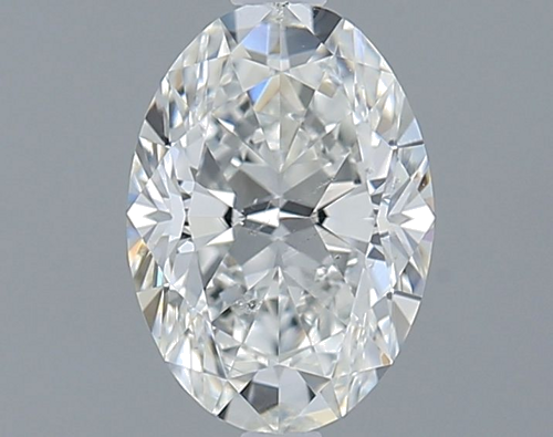 1.0 carat G-SI2 Natūralus Oval Deimantas (1)