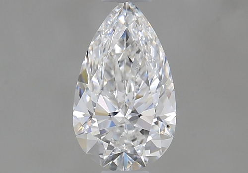 0.55 carat D-SI1 Natūralus Pear Deimantas (1)