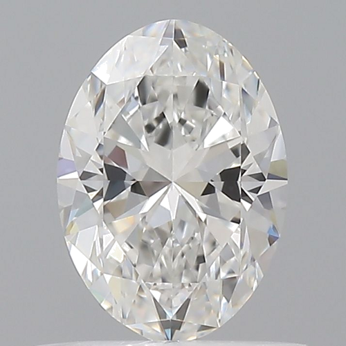 0.64 carat F-VVS1 Natūralus Oval Deimantas (1)