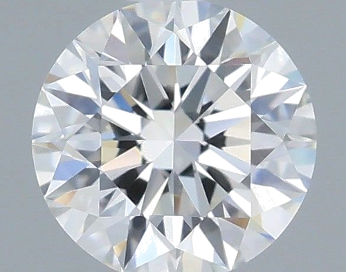0.44 carat F-VVS1 Excellent cut Natūralus Round Deimantas (1)