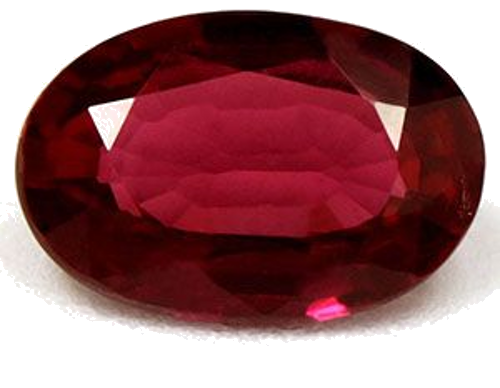 0.52 carat RED Oval Rubinas (1)