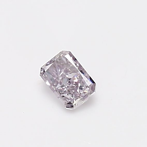0.25 carat Light Purplish Pink-SI2 Natūralus Radiant Deimantas (1)