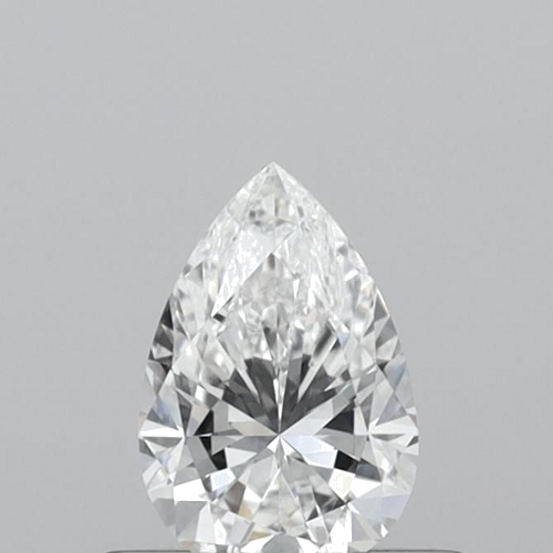 0.4 carat E-VS1 Natūralus Pear Deimantas (1)