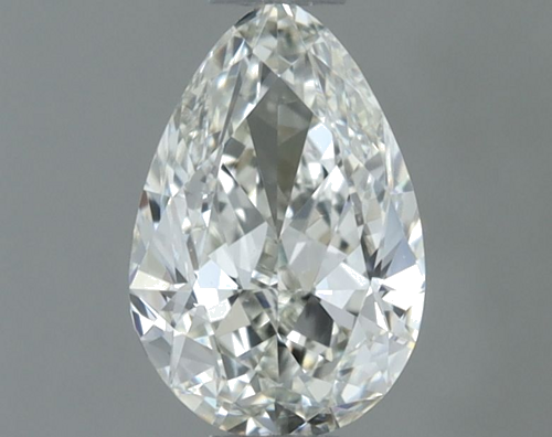 0.5 carat J-VVS1 Natūralus Pear Deimantas (1)