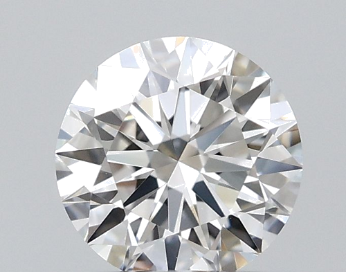 0.5 carat F-VVS1 Excellent cut Natūralus Round Deimantas (1)