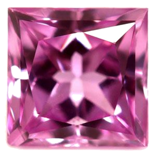 0.63 carat PINK Square Safyras (1)
