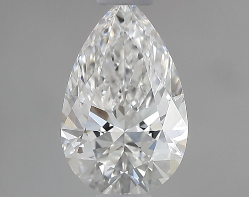 0.51 carat G-VVS2 Natūralus Pear Deimantas (1)