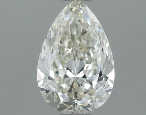 0.7 carat J-VVS2 Natūralus Pear Deimantas (1)