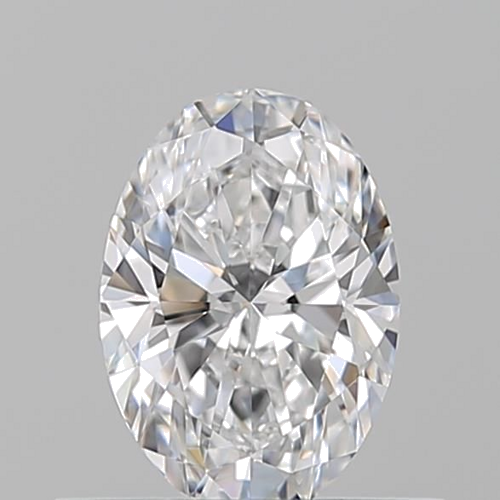 0.54 carat D-VVS2 Natūralus Oval Deimantas (1)