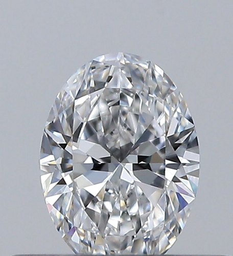 0.3 carat E-VVS1 Natūralus Oval Deimantas (1)