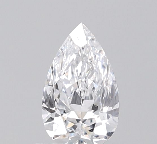 0.52 carat D-VS2 Natūralus Pear Deimantas (1)