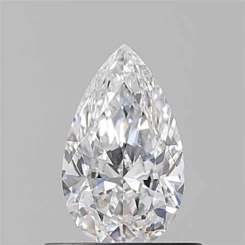 0.51 carat D-VS2 Natūralus Pear Deimantas (1)