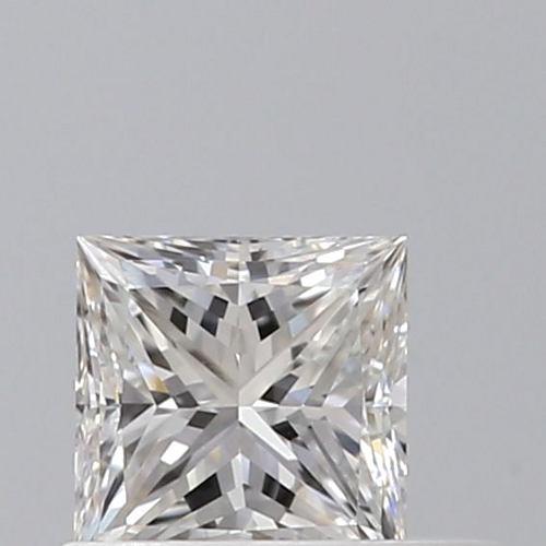 0.4 carat F-VVS2 Natūralus Princess Deimantas (1)
