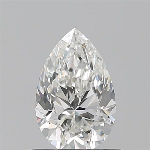 0.71 carat G-VVS1 Natūralus Pear Deimantas (1)