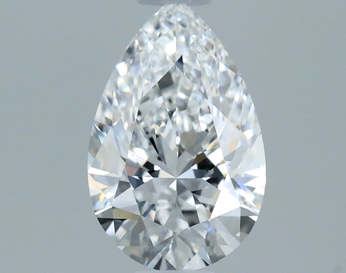 0.7 carat E-VVS2 Natūralus Pear Deimantas (1)