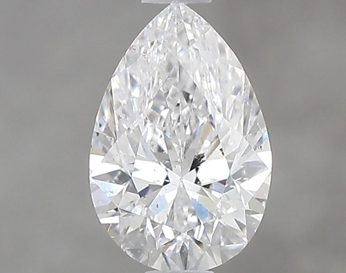 0.82 carat D-SI2 Natūralus Pear Deimantas (1)