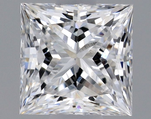 0.3 carat D-VVS1 Natūralus Princess Deimantas (1)