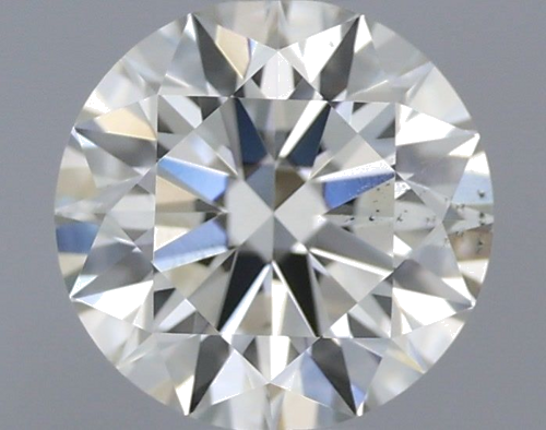 0.41 carat K-SI1 Excellent cut Natūralus Round Deimantas (1)
