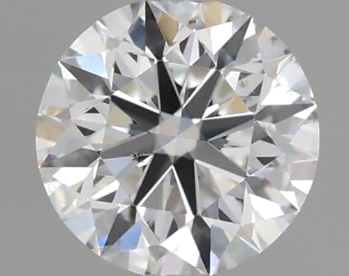 0.55 carat F-SI2 Excellent cut Natūralus Round Deimantas (1)