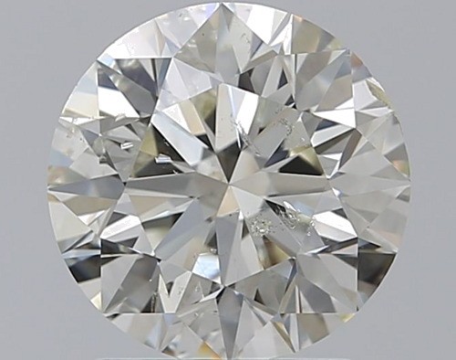 1.59 carat K-SI2 Excellent cut Natūralus Round Deimantas (1)
